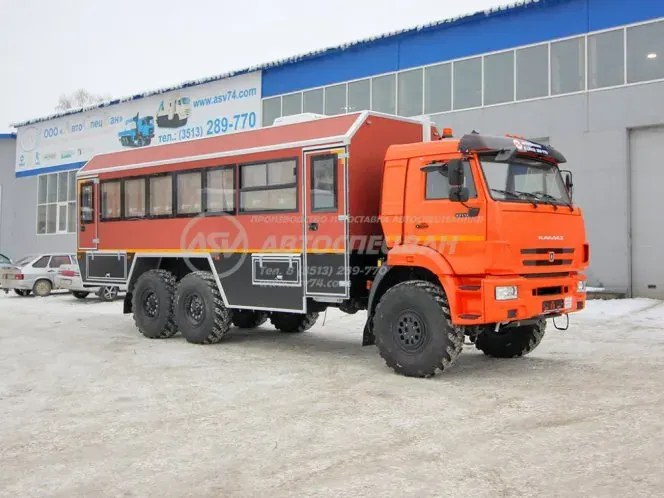 Вахтовый автобус КАМАЗ 43118-3086-50, 32 места фото 2