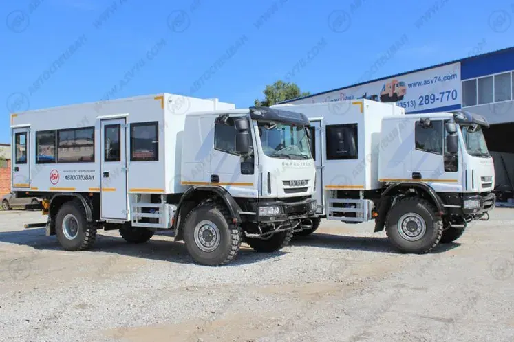 Вахтовый автобус Iveco Cargo MLL150E28WS со спальником, 22 места фото 3