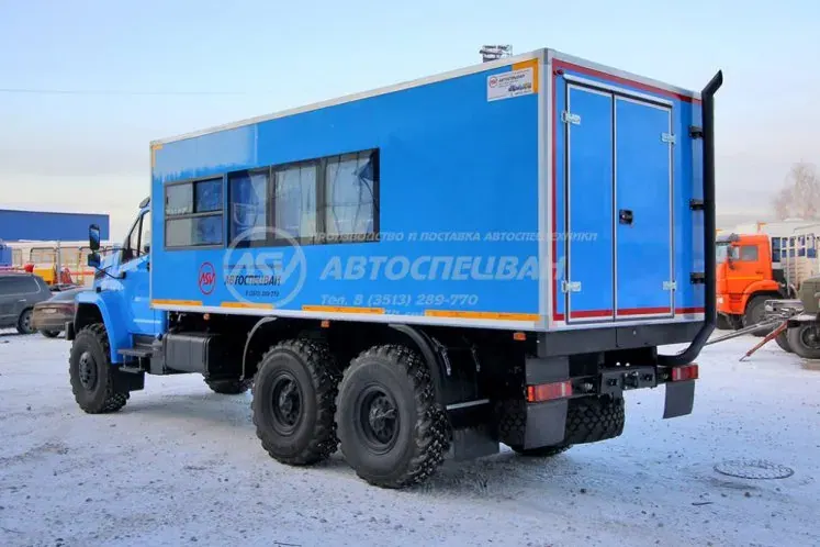 Вахтовый автобус с грузовым отсеком Урал NEXT 4320-6952-74 (Е5) Г38, 16 мест фото 7