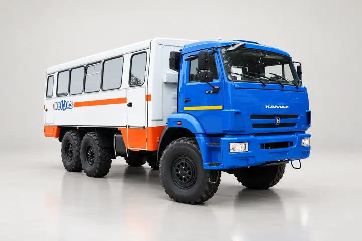 Вахтовый автобус НЕФАЗ-4208-111-30 КАМАЗ 5350-42, 28 мест