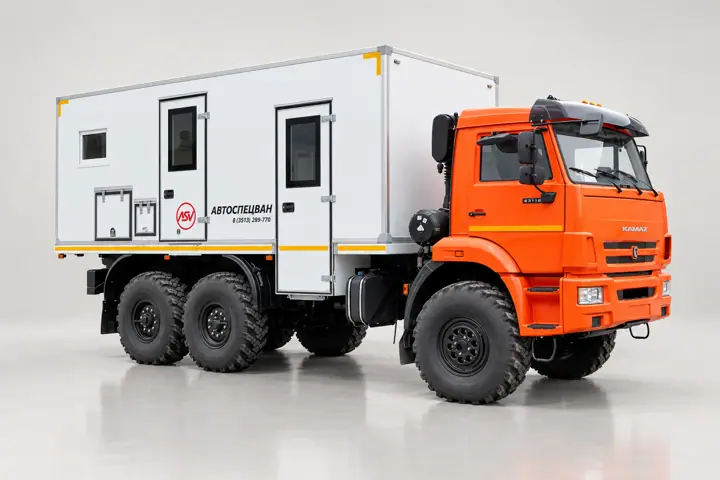 Передвижная мастерская ПАРМ КамАЗ 43118-3027-50