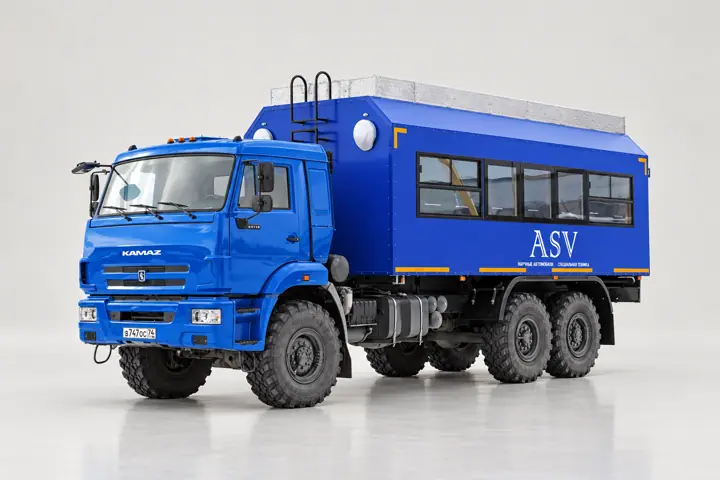 Вахтовый автобус АСВ 7721 LUXE КАМАЗ 43118-3078-50, 24 места