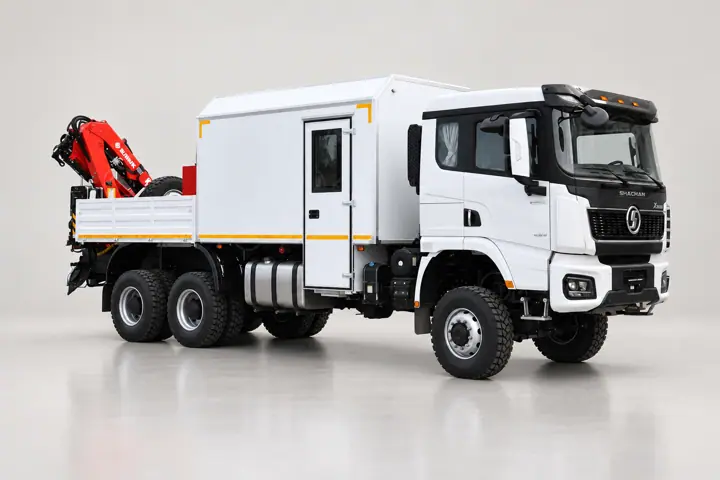 АРОК SHACMAN SX32586V385 с КМУ Sunhunk 125