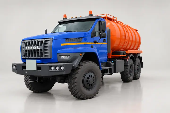 Автотопливозаправщик АКН-10 на шасси УРАЛ NEXT
