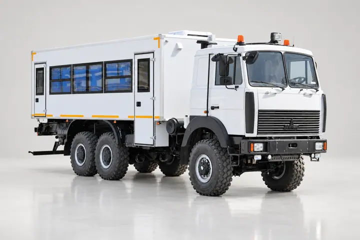 Вахтовый автобус 28 мест (каркас безопасности) на шасси МАЗ 6317F9