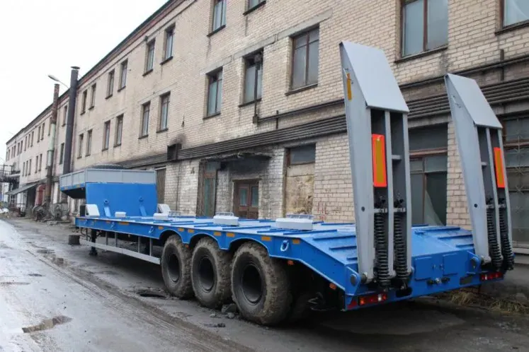 Полуприцеп-тяжеловоз ЧМЗАП 9990 по спецификации 072 М фото 2