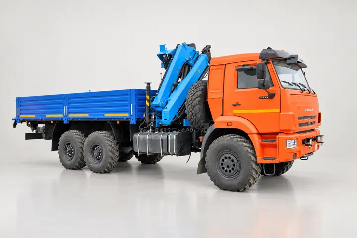 Бортовой КАМАЗ 43118-3027-50 с КМУ ИМ-180