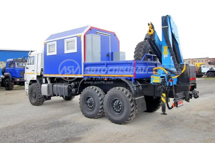 Агрегат для ремонта и обслуживания качалок АРОК КамАЗ 43118-3027-50 с КМУ ИМ-150 (комплектация 2) фото 5