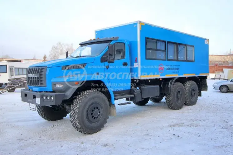 Вахтовый автобус с грузовым отсеком Урал NEXT 4320-6952-74 (Е5) Г38, 16 мест фото 5