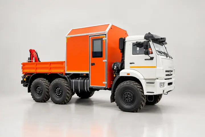 ГПА КамАЗ 43118-3027-50 с КМУ Fassi M20A.12