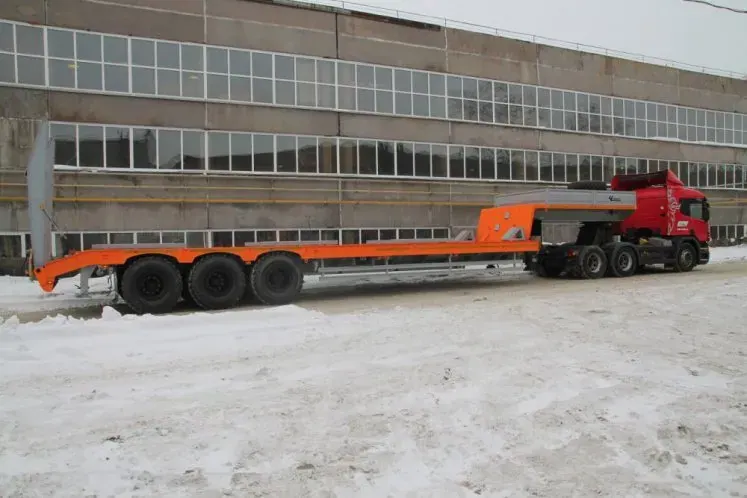 Полуприцеп-тяжеловоз ЧМЗАП 9990 по спецификации 070 М фото 4