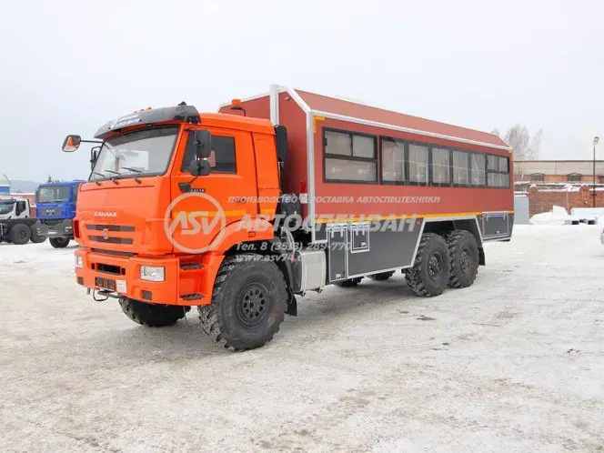 Вахтовый автобус КАМАЗ 43118-3086-50, 32 места фото 3