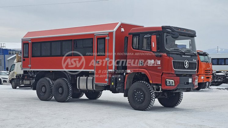 Вахтовый автобус Shacman X3000, 28 мест (кондиционер) 0
