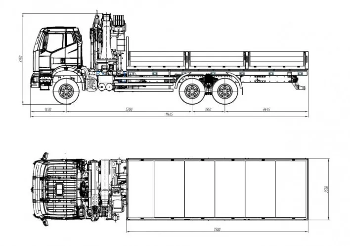 Бортовые автомобили FAW с КМУ Sunhunk K238-4 0