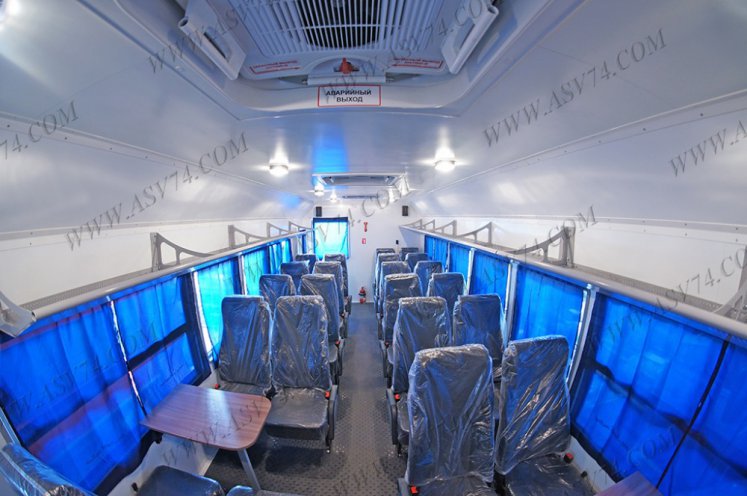 Вахтовый автобус АСВ 7721 LUXE КАМАЗ 43118-3078-50, 24 места 3