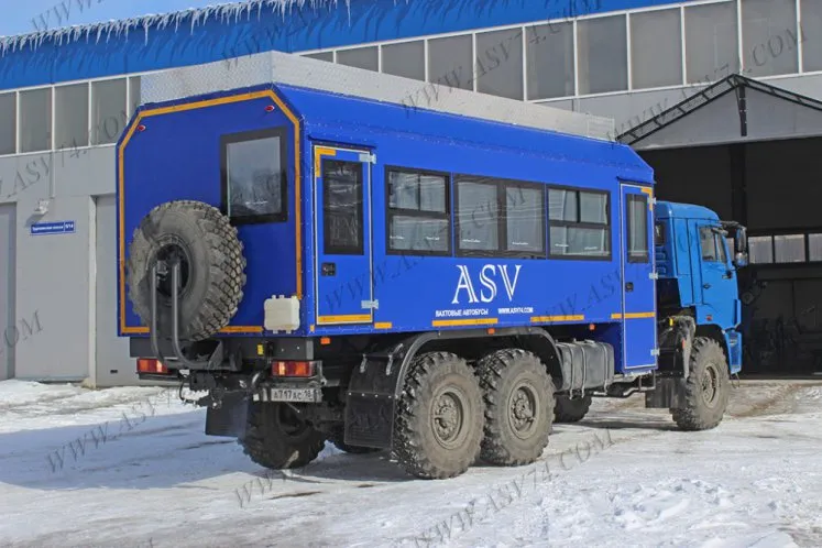Вахтовый автобус АСВ 7721 LUXE КАМАЗ 43118-3078-50, 24 места 1
