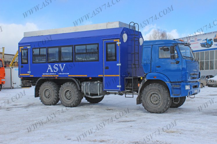 Вахтовый автобус АСВ 7721 LUXE КАМАЗ 43118-3078-50, 24 места 2