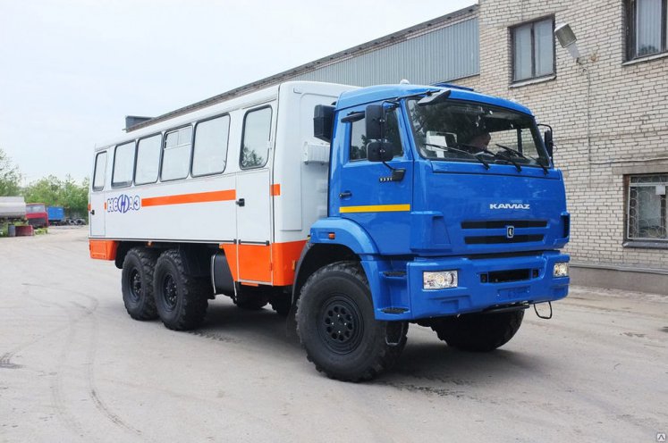Вахтовый автобус НЕФАЗ-4208-111-30 КАМАЗ 5350-42, 28 мест 0