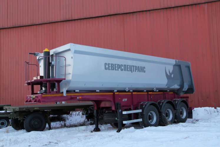 Полуприцеп-самосвал ЧМЗАП 9520 по спецификации 022-02 ВС 0