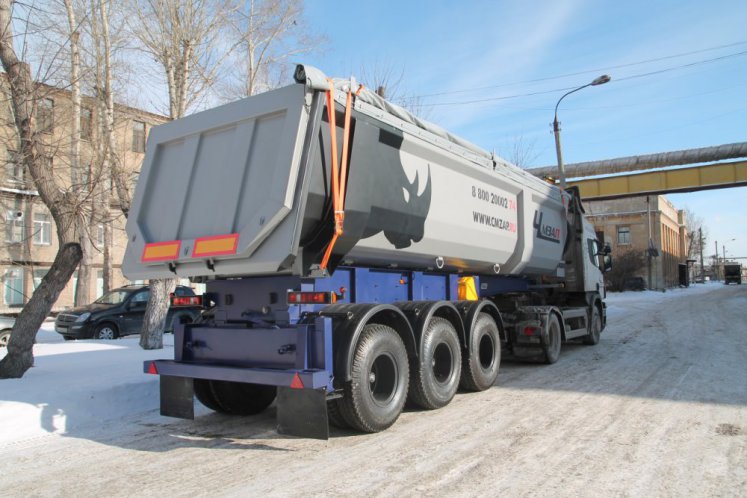 Полуприцеп-самосвал ЧМЗАП 9520 по спецификации 022-02 ВС 2