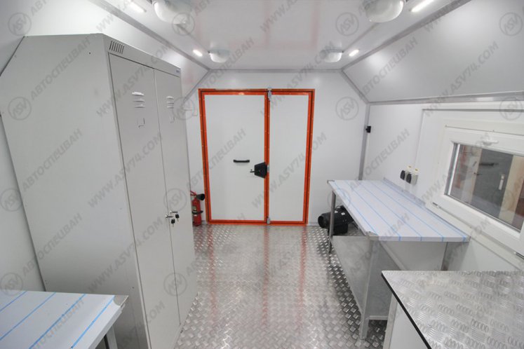 Передвижная мастерская ПАРМ АСВ 7722G4 Урал-NEXT4320-6952-72(Е5)Г38 с отсеком для перевозки людей 2