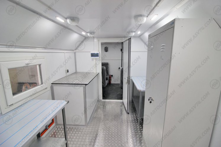 Передвижная мастерская ПАРМ АСВ 7722G4 Урал-NEXT4320-6952-72(Е5)Г38 с отсеком для перевозки людей 10
