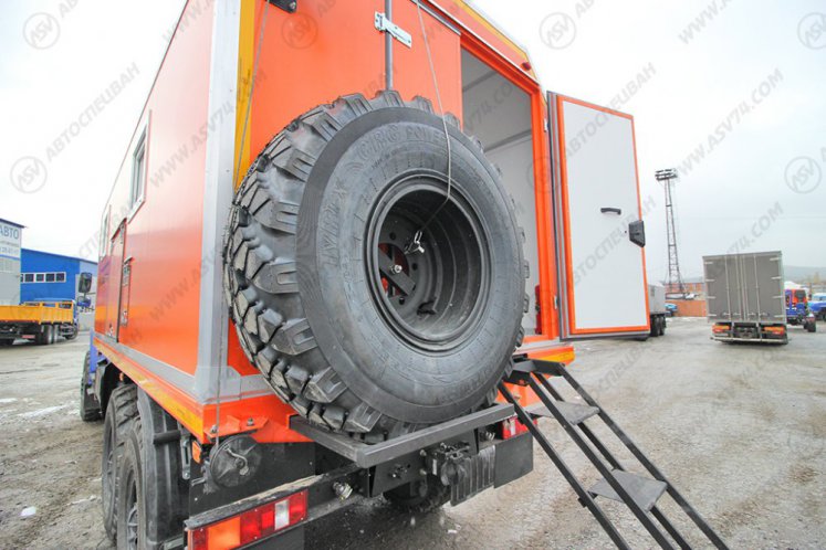 Передвижная мастерская ПАРМ АСВ 7722G4 Урал-NEXT4320-6952-72(Е5)Г38 с отсеком для перевозки людей 6