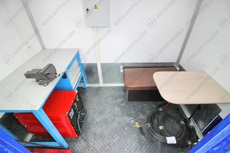 Агрегат для ремонта и обслуживания качалок АРОК КАМАЗ 43118-3027-50 с КМУ ИМ-95 8