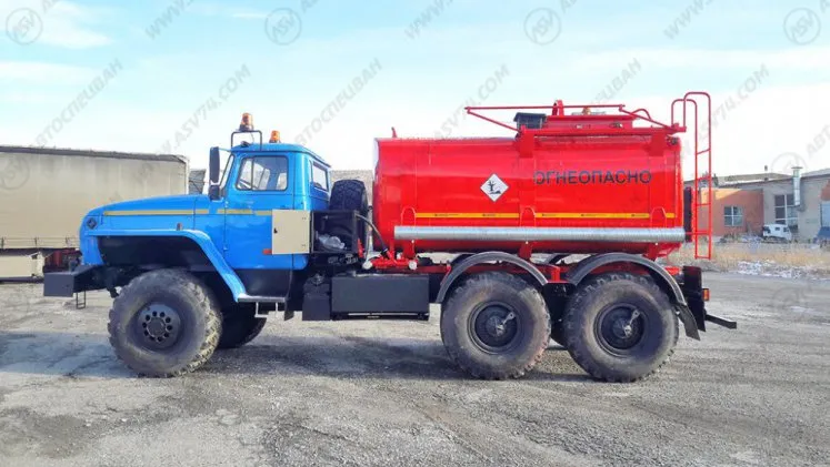 Автотопливозаправщик АТЗ-10 УРАЛ 4320 0