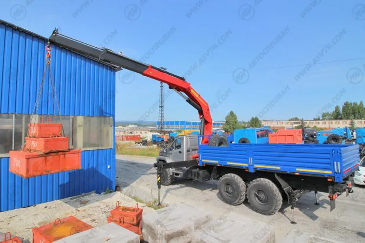 Бортовой автомобиль Урал 4320 NEXT (капотный) с КМУ ИМ-320 5