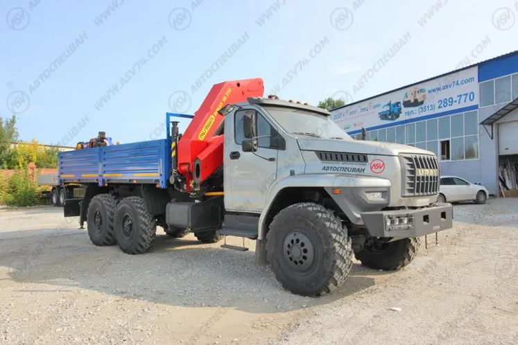 Бортовой автомобиль Урал 4320 NEXT (капотный) с КМУ ИМ-320 6