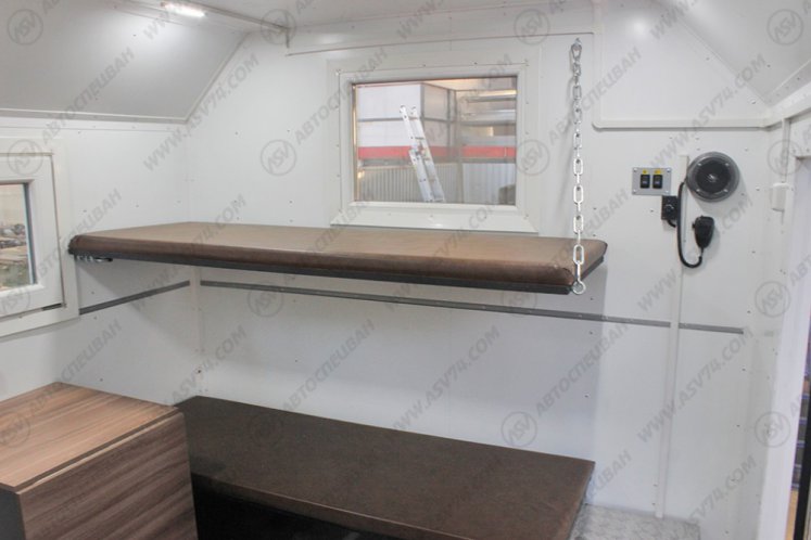 Передвижная мастерская ПАРМ АСВ7721G1-20 Урал 4320-1912-60Е5 с жилым отсеком 6