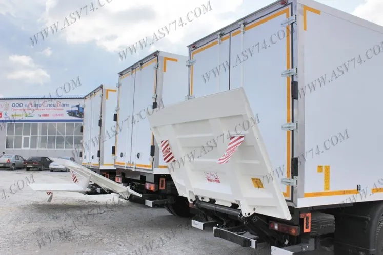 Изотермический фургон КАМАЗ 4308-3013-24 c ХОУ и гидробортом 4