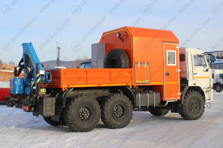 ГПА КамАЗ 43118-3027-50 с КМУ ИМ-77 (комплектация 2) 2