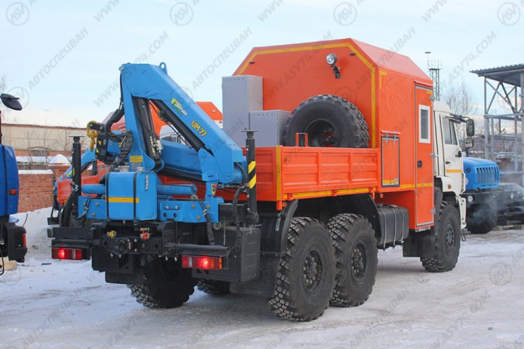ГПА КамАЗ 43118-3027-50 с КМУ ИМ-77 (комплектация 2) 4