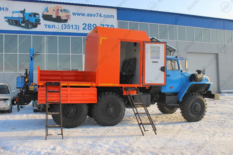 ГПА Урал 4320-1151-61 с КМУ ИМ-20 5