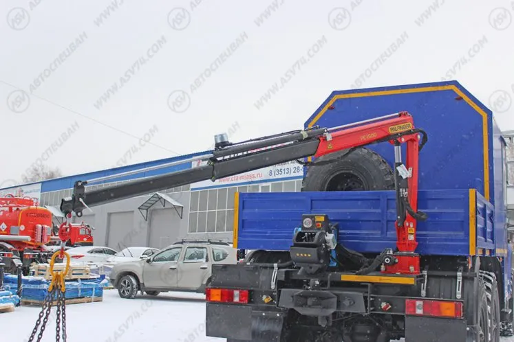 ГПА Урал NEXT 4320-6151-73 с КМУ PC1500 2
