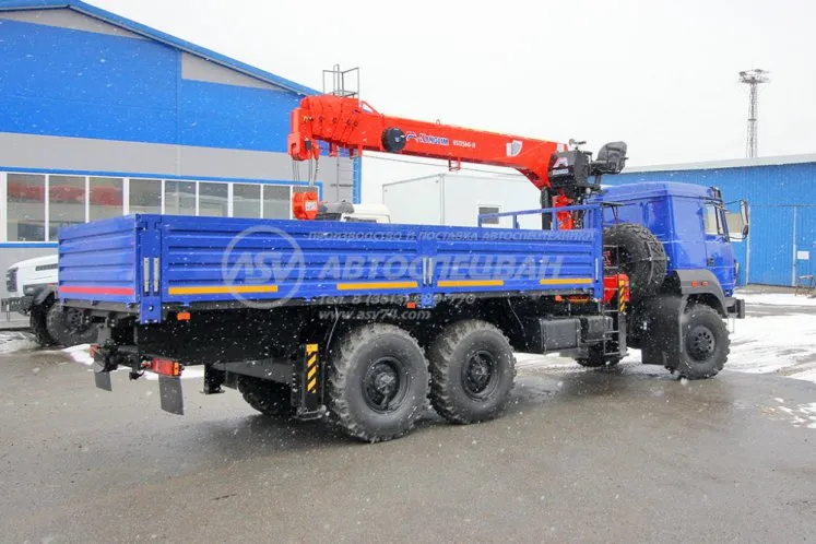 Бортовой Урал 4320-4972-80 с КМУ Kanglim 1256G-2 2