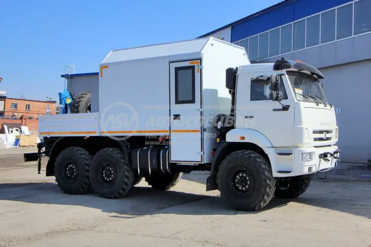 ПАРМ КамАЗ 43118-3027-50 с КМУ ИМ-20 0