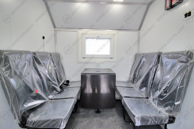 Передвижная мастерская ПАРМ КАМАЗ 43118-3027-50 с КМУ ИМ-55 5