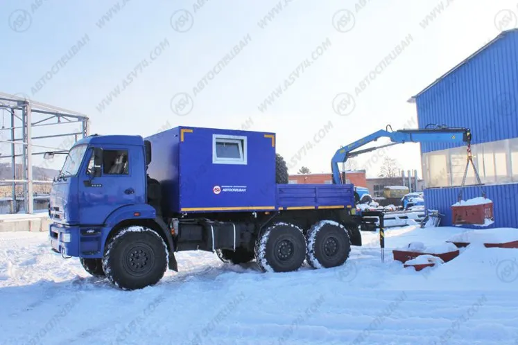 ГПА КамАЗ 5350-3014-42 с КМУ ИМ-25 5