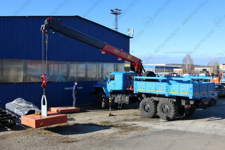Бортовой Урал 4320-1912-60Е5 с КМУ ИТ-150 5