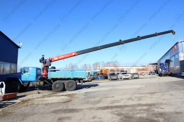 Бортовой Урал 4320-1912-60Е5 с КМУ ИТ-150 6