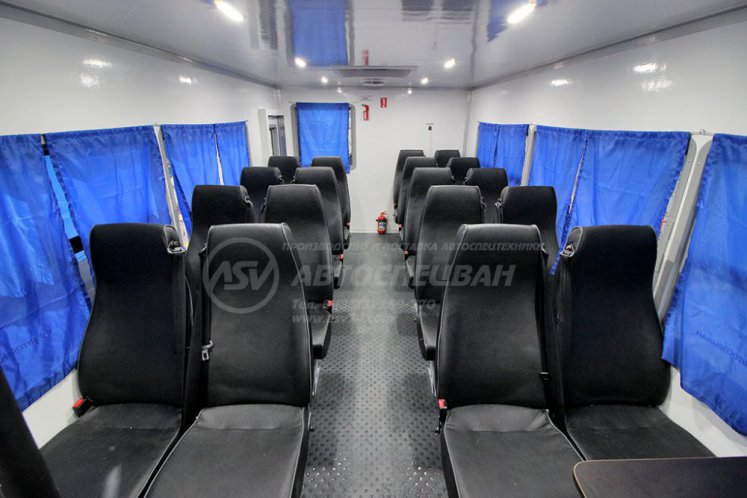 Вахтовый автобус Урал NEXT 4320-6952-72 (Е5) Г38 спальное место, 20 мест 5