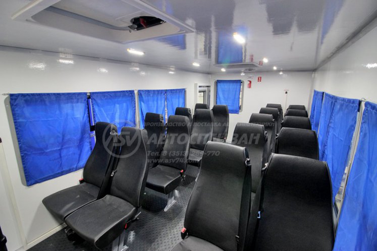 Вахтовый автобус Урал NEXT 4320-6952-72 (Е5) Г38 спальное место, 20 мест 6