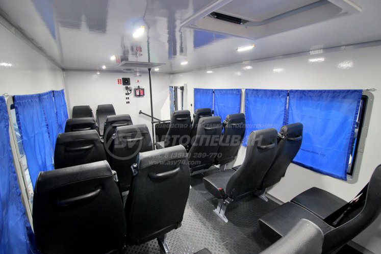 Вахтовый автобус Урал NEXT 4320-6952-72 (Е5) Г38 спальное место, 20 мест 8