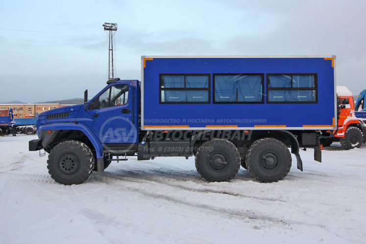 Вахтовый автобус Урал NEXT 4320-6151-73 (Е5), 20 мест 4