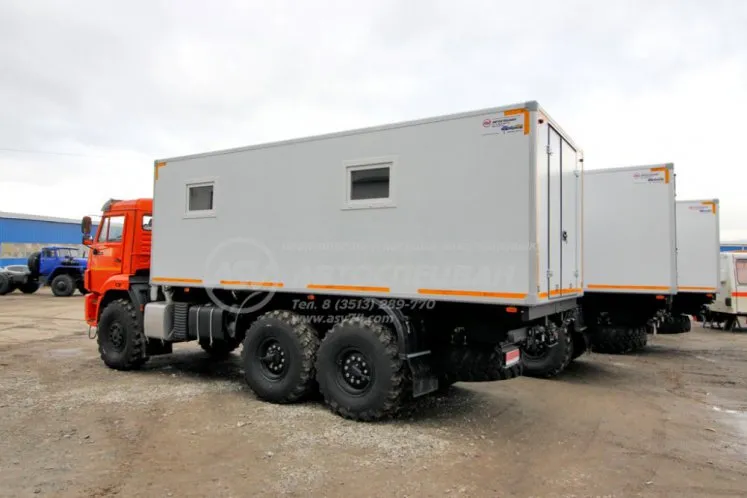 ГПА КамАЗ 43118-3027-50 с крытым грузовым отсеком 2