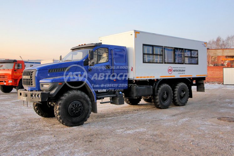 Вахтовый автобус Урал NEXT 4320-6952-72 (Е5) Г38 спальное место, 20 мест 4