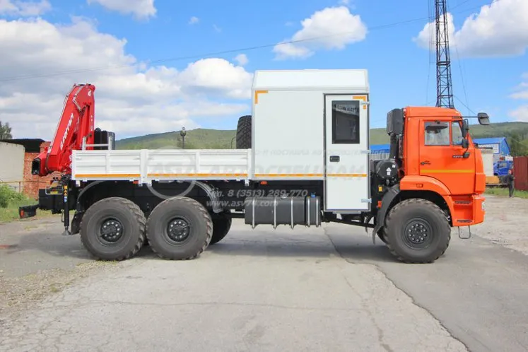 ГПА КамАЗ 43118-3027-50 с КМУ FERRARI F148 A2 3